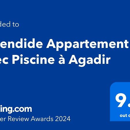 Splendide Appartement Avec Piscine A Agadir Esterno foto
