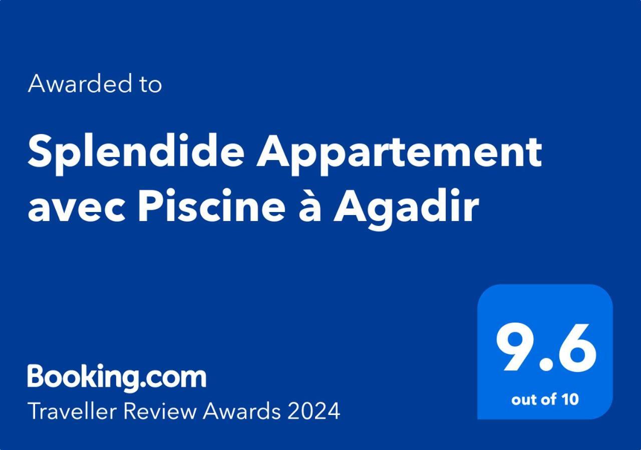 Splendide Appartement Avec Piscine A Agadir Esterno foto